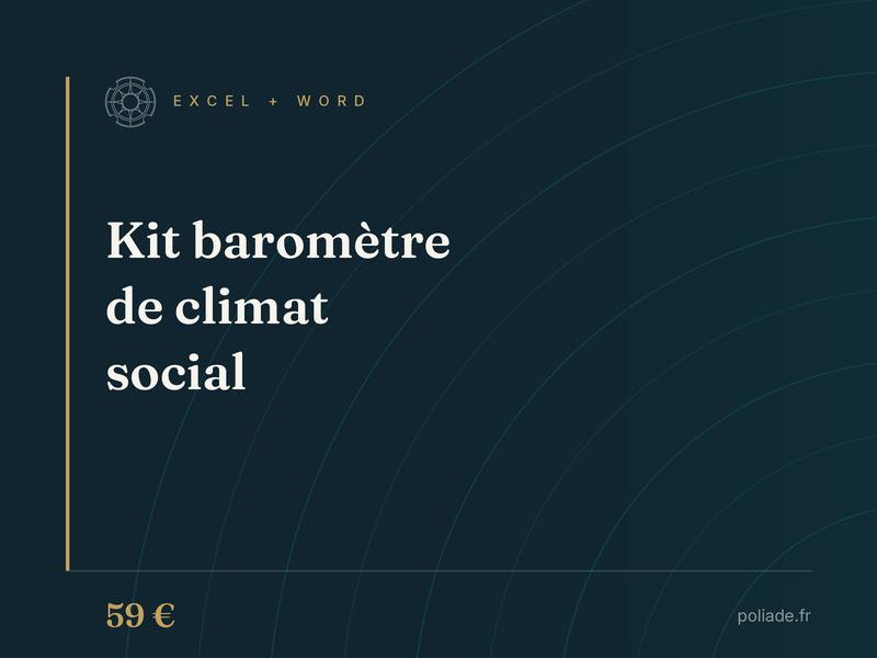 Aperçu du baromètre de climat social