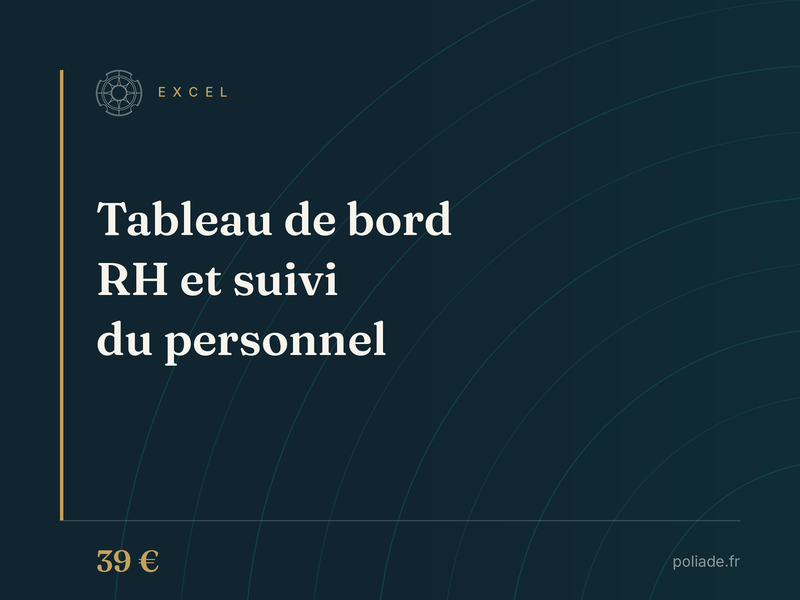 Aperçu du tableau de bord RH